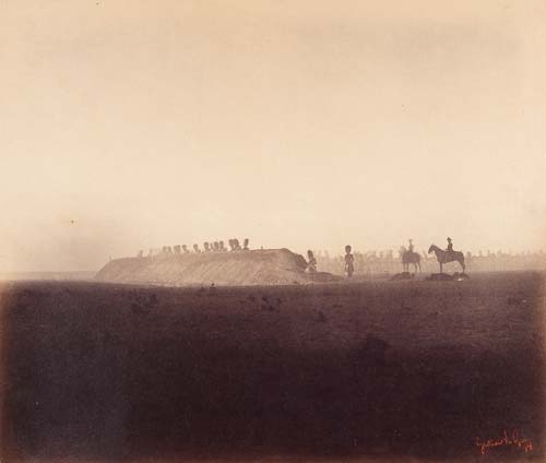 GUstave Le Gray, manoeuvres de cavalerie 3 octobre 1857