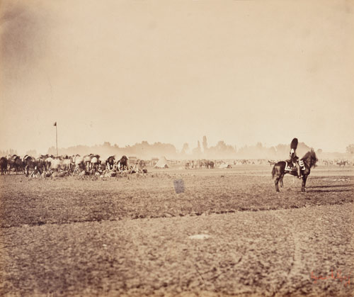 Gustave Le Gray,scène de campement 1857