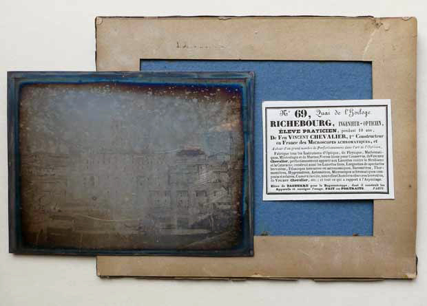 Forum Romain, daguerréotype par Richebourg vers 1840-1842 : démontage